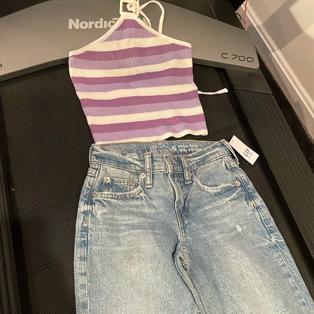 Pants and a top